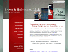 Tablet Screenshot of bhlaw.net